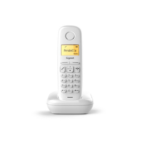 Telefono fijo inalambrico gigaset a170 blanco 50 numeros agenda -  10 tonos