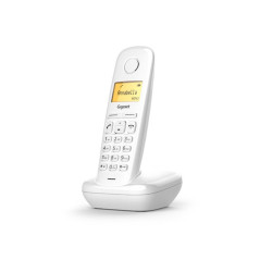 Telefono fijo inalambrico gigaset a170 blanco 50 numeros agenda -  10 tonos