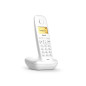 Telefono fijo inalambrico gigaset a170 blanco 50 numeros agenda -  10 tonos