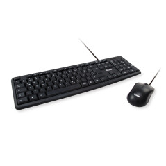 Equip 245201 tastiera Mouse incluso Ufficio USB QWERTY Spagnolo Nero