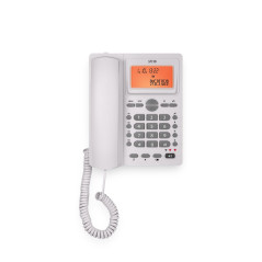 Telefono fijo spc office id 2 blanco mute - 24 melodias - tecla r - 4 memorias directas