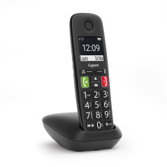 Gigaset S30852-H2901-D201 telefono Telefono analogico DECT Identificatore di chiamata Nero