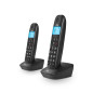 Telefono inalambrico spc dect air pro duo negro