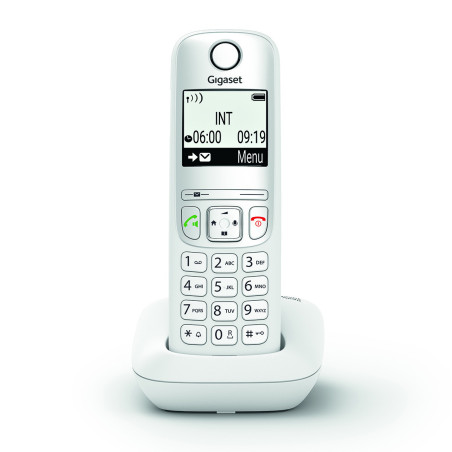 Telefono fijo inalambrico gigaset a690 iberia blanco 100 numeros agenda