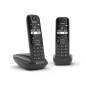 Telefono inalambrico gigaset as690 duo negro