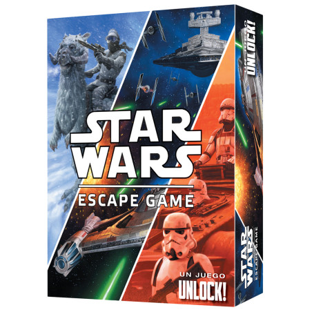 Asmodee STAR WARS ESCAPE Star Wars Escape Game Carta da gioco Fuga