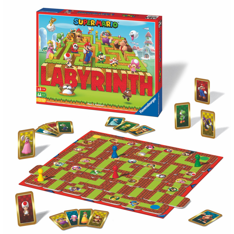 Ravensburger 00.026.063 Super Mario Labyrinth Gioco da tavolo Strategia Ravensburger 00.026.063 Super Mario Labyrinth Gioco da tavolo Strategia