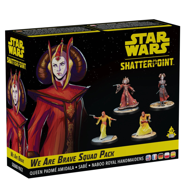 Atomic Mass Games Star Wars: Shatterpoint - We Are Brave: Squad Pack Numero Atomic Mass Games Star Wars: Shatterpoint - We Are Brave: Squad Pack Numero