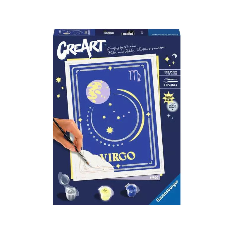Ravensburger 23744 pagina e libro da colorare Colore per kit di verniciatura in base ai numeri Ravensburger 23744 pagina e libro da colorare Colore per kit di verniciatura in base ai numeri