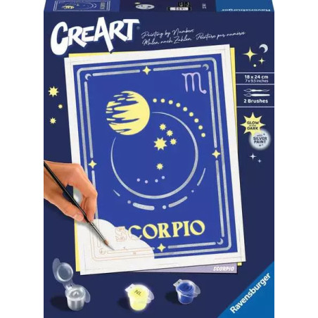 Ravensburger 23740 pagina e libro da colorare Colore per kit di verniciatura in base ai numeri