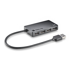 NGS IHUB4 TINY USB 2.0 480 Mbit s Nero
