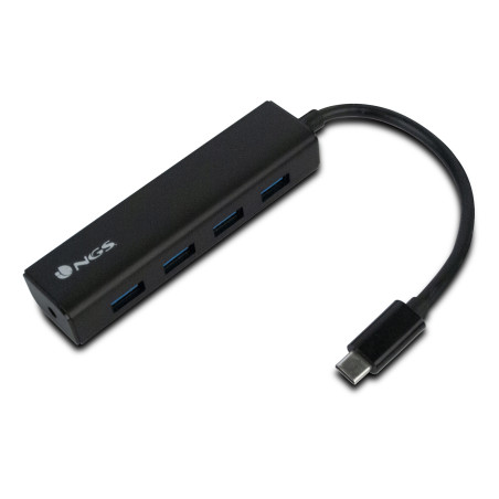 NGS WONDERHUB4 USB 2.0 Type-C 480 Mbit/s Nero