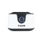 Docking station tooq hd 2.5 - 3.5 pulgadas sata a usb 3.0 doble bahia -  usb 2.0 host -  4200rpm - 7200rpm