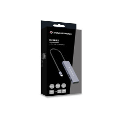 Conceptronic HUBBIES13G hub di interfaccia USB 3.2 Gen 2 (3.1 Gen 2) Type-C 10000 Mbit s Grigio