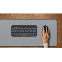 Logitech 910-007015 mouse Viaggio Ambidestro RF senza fili + Bluetooth Ottico 4000 DPI