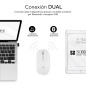 SUBBLIM SUBMO-DFLAT21 mouse Ufficio Ambidestro RF Wireless + Bluetooth + USB Type-A Ottico 1600 DPI SUBBLIM SUBMO-DFLAT21 mouse Ufficio Ambidestro RF Wireless + Bluetooth + USB Type-A Ottico 1600 DPI
