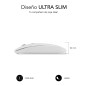 SUBBLIM SUBMO-DFLAT21 mouse Ufficio Ambidestro RF Wireless + Bluetooth + USB Type-A Ottico 1600 DPI SUBBLIM SUBMO-DFLAT21 mouse Ufficio Ambidestro RF Wireless + Bluetooth + USB Type-A Ottico 1600 DPI