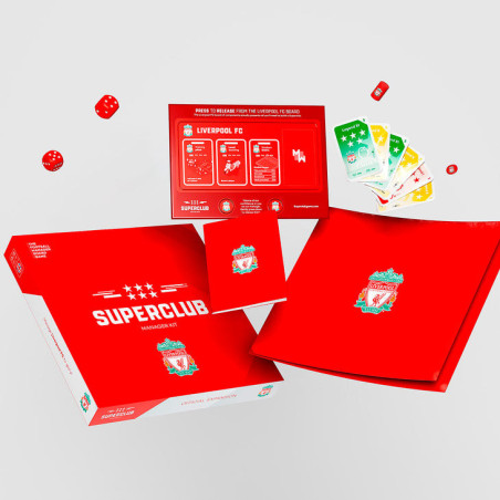 Superclub SCLIVMK22 gioco da tavolo Superclub Liverpool FC Espansione del gioco da tavolo Strategia