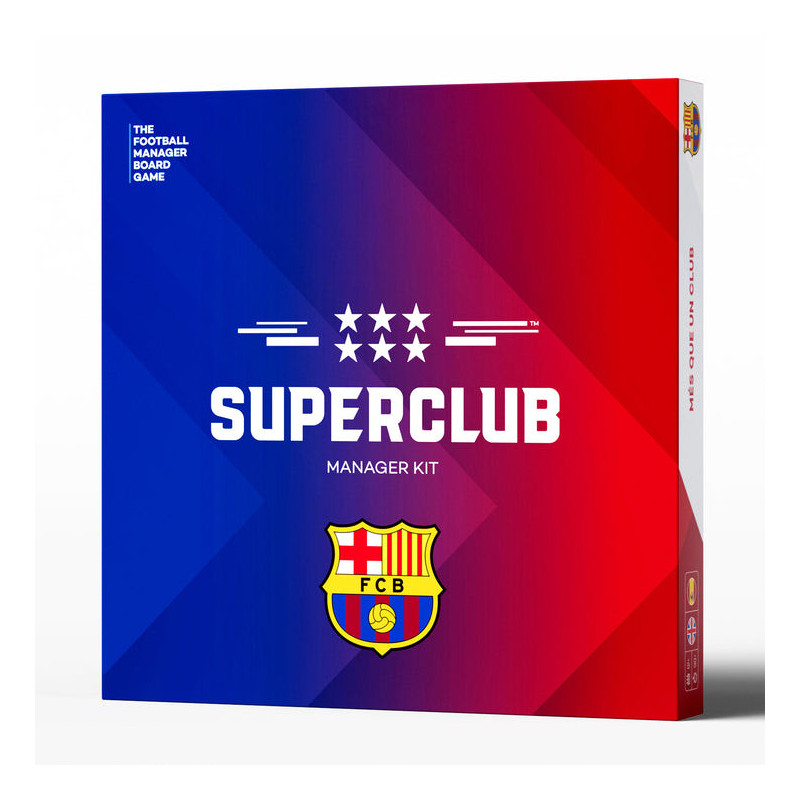 Superclub SCBARMK22 gioco da tavolo Superclub FC Barcelona Espansione del gioco da tavolo Strategia