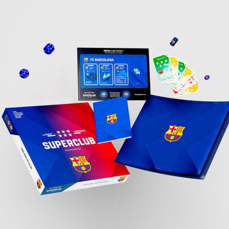 Superclub SCBARMK22 gioco da tavolo Superclub FC Barcelona Espansione del gioco da tavolo Strategia
