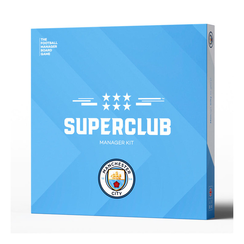 Superclub SCMANCMK22 gioco da tavolo Superclub Manchester City Espansione del gioco da tavolo Strategia