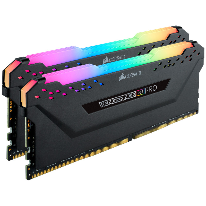 Corsair Vengeance RGB CMW16GX4M2C3200C16 memoria 16 GB 2 x 8 GB DDR4 3200 MHz Corsair Vengeance RGB CMW16GX4M2C3200C16 memoria 16 GB 2 x 8 GB DDR4 3200 MHz