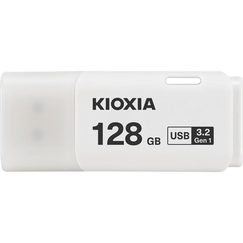 Kioxia TransMemory U301 unità flash USB 128 GB USB tipo A 3.2 Gen 1 (3.1 Gen 1) Bianco Kioxia TransMemory U301 unità flash USB 128 GB USB tipo A 3.2 Gen 1 (3.1 Gen 1) Bianco
