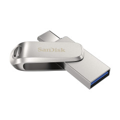 SanDisk Ultra Dual Drive Luxe unità flash USB 32 GB USB Type-A / USB Type-C 3.2 Gen 1 (3.1 Gen 1) Acciaio inox