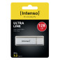 Intenso Ultra Line unità flash USB 128 GB USB tipo A 3.2 Gen 1 (3.1 Gen 1) Argento Intenso Ultra Line unità flash USB 128 GB USB tipo A 3.2 Gen 1 (3.1 Gen 1) Argento