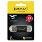 Intenso 3539490 unità flash USB 64 GB USB Type-A / USB Type-C 3.2 Gen 1 (3.1 Gen 1) Antracite