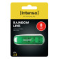 Intenso Rainbow Line unità flash USB 8 GB USB tipo A 2.0 Verde Intenso Rainbow Line unità flash USB 8 GB USB tipo A 2.0 Verde