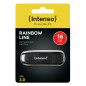 Intenso Rainbow Line unità flash USB 16 GB USB tipo A 2.0 Nero Intenso Rainbow Line unità flash USB 16 GB USB tipo A 2.0 Nero