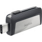 SanDisk Ultra Dual Drive USB Type-C unità flash USB 128 GB USB Type-A / USB Type-C 3.2 Gen 1 (3.1 Gen 1) Nero, Argento