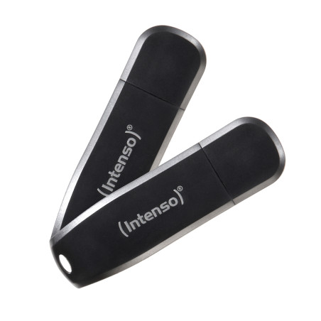 Intenso 3533494 unità flash USB 64 GB USB tipo A 3.2 Gen 1 (3.1 Gen 1) Nero