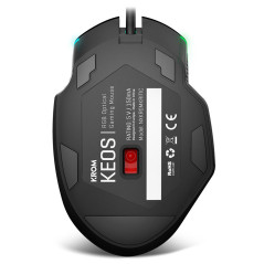 Krom Keos mouse Gaming Mano destra USB tipo A Ottico 6400 DPI