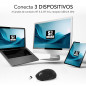 SUBBLIM RATON OPTICO DUAL COMFORT ERGO DUAL BATERIA NEGRO mouse Universale Mano destra Bluetooth + USB Type-A Ottico 2400 DPI SUBBLIM RATON OPTICO DUAL COMFORT ERGO DUAL BATERIA NEGRO mouse Universale Mano destra Bluetooth + USB Type-A Ottico 2400 DPI