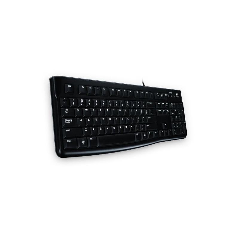Logitech Keyboard K120 for Business tastiera USB QWERTZ Tedesco Nero Logitech Keyboard K120 for Business tastiera USB QWERTZ Tedesco Nero
