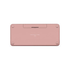Teclado logitech pebble keys 2 k380s inalambrico rosa