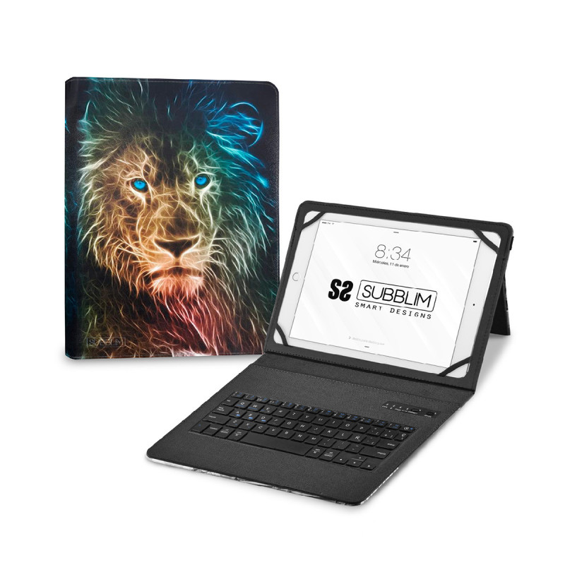 SUBBLIM SUBKT5-BTTL30 tastiera per dispositivo mobile QWERTY Spagnolo Bluetooth Multicolore SUBBLIM SUBKT5-BTTL30 tastiera per dispositivo mobile QWERTY Spagnolo Bluetooth Multicolore