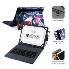 SUBBLIM SUB-KT1-USB050 tastiera per dispositivo mobile QWERTY Spagnolo Micro-USB