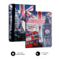 Funda + teclado subblim keytab usb tipo c 10.1 pulgadas england