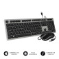 SUBBLIM SUBKBC-CEKE50 tastiera Mouse incluso Universale USB QWERTY Spagnolo Nero, Grigio