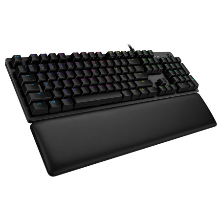 Logitech G 920-009323 tastiera Gaming USB QWERTY Spagnolo Carbonio
