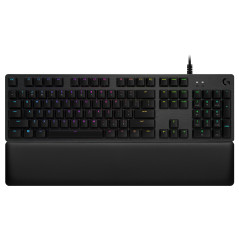 Logitech G 920-009323 tastiera Gaming USB QWERTY Spagnolo Carbonio