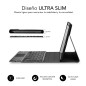 SUBBLIM FUNDA + TECLADO TABLET IPAD PRO BLUETOOTH 11'' TOUCHPAD BLACK QWERTY Spagnolo Bluetooth/Micro-USB Nero, Grigio
