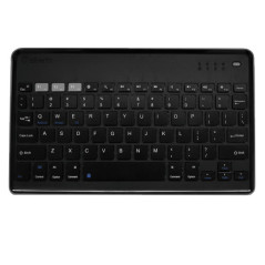 SilverHT 112001540199 tastiera Casa Bluetooth QWERTY Inglese Nero