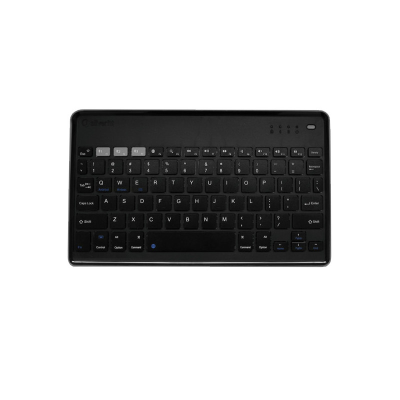 SilverHT 112001540199 tastiera Casa Bluetooth QWERTY Inglese Nero SilverHT 112001540199 tastiera Casa Bluetooth QWERTY Inglese Nero