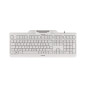 CHERRY KC 1000 SC tastiera Universale USB QWERTY Spagnolo Grigio
