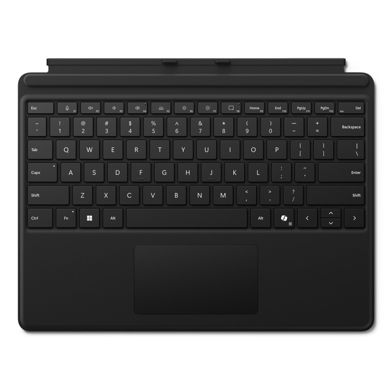 Microsoft Surface Pro Keyboard Spagnolo Microsoft Cover port Nero
