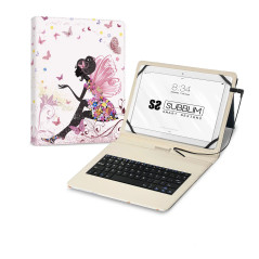 SUBBLIM SUBKT1-USB052 tastiera per dispositivo mobile QWERTY Spagnolo Micro-USB Multicolore
